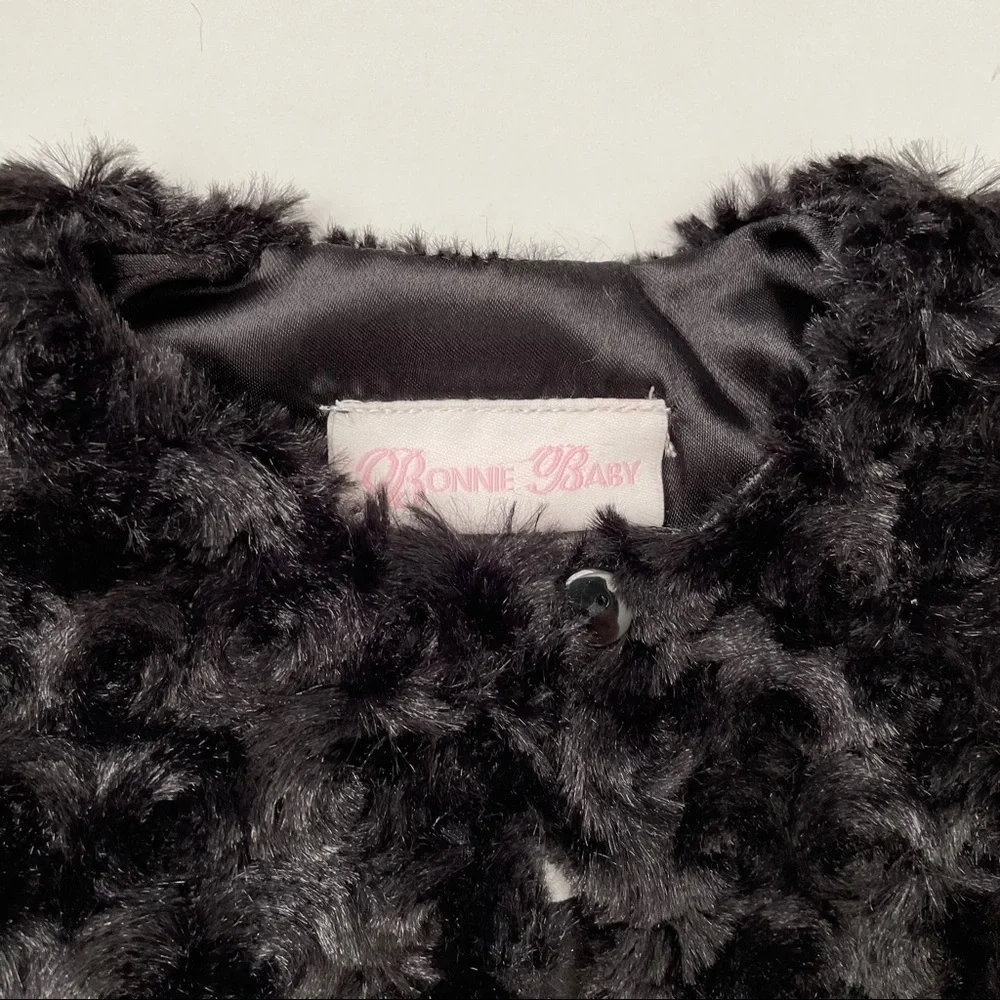 Bonnie Baby Faux Fur Shrug Size 18 M